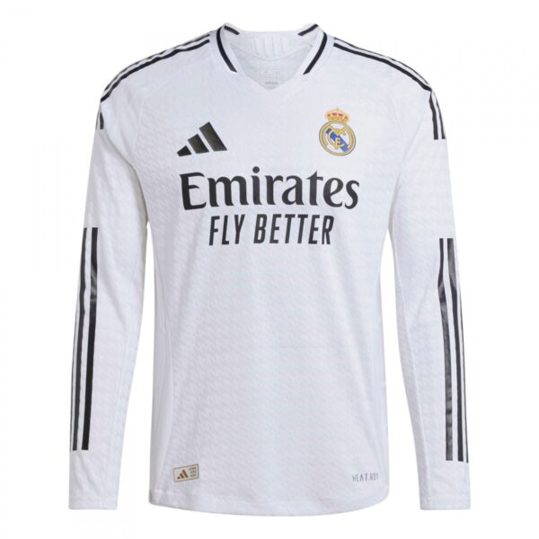 [Long Sleeve - Player Edition] Real Madrid 2024/25 Heat Rdy. Home Shirt